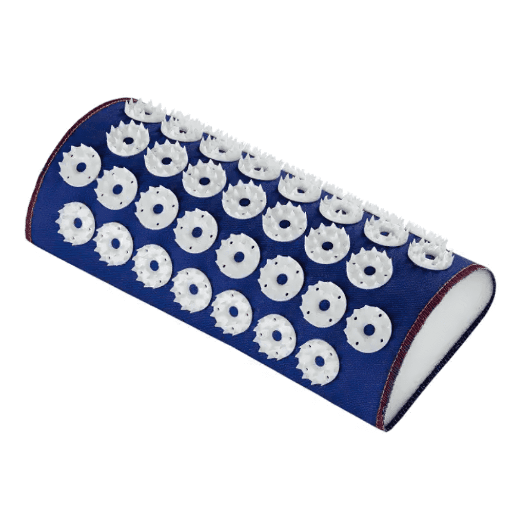 Массажный валик под шею игольчатый аппликатор Кузнецова 24х12х6 см 1