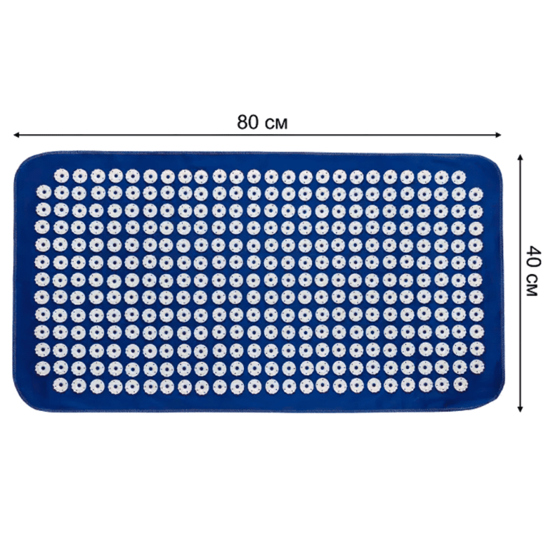 Массажный коврик игольчатый аппликатор Кузнецова 80x40 см 2